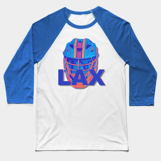 Drip Lacrosse Helment LAX Baseball T-Shirt by ChristianFaithWear